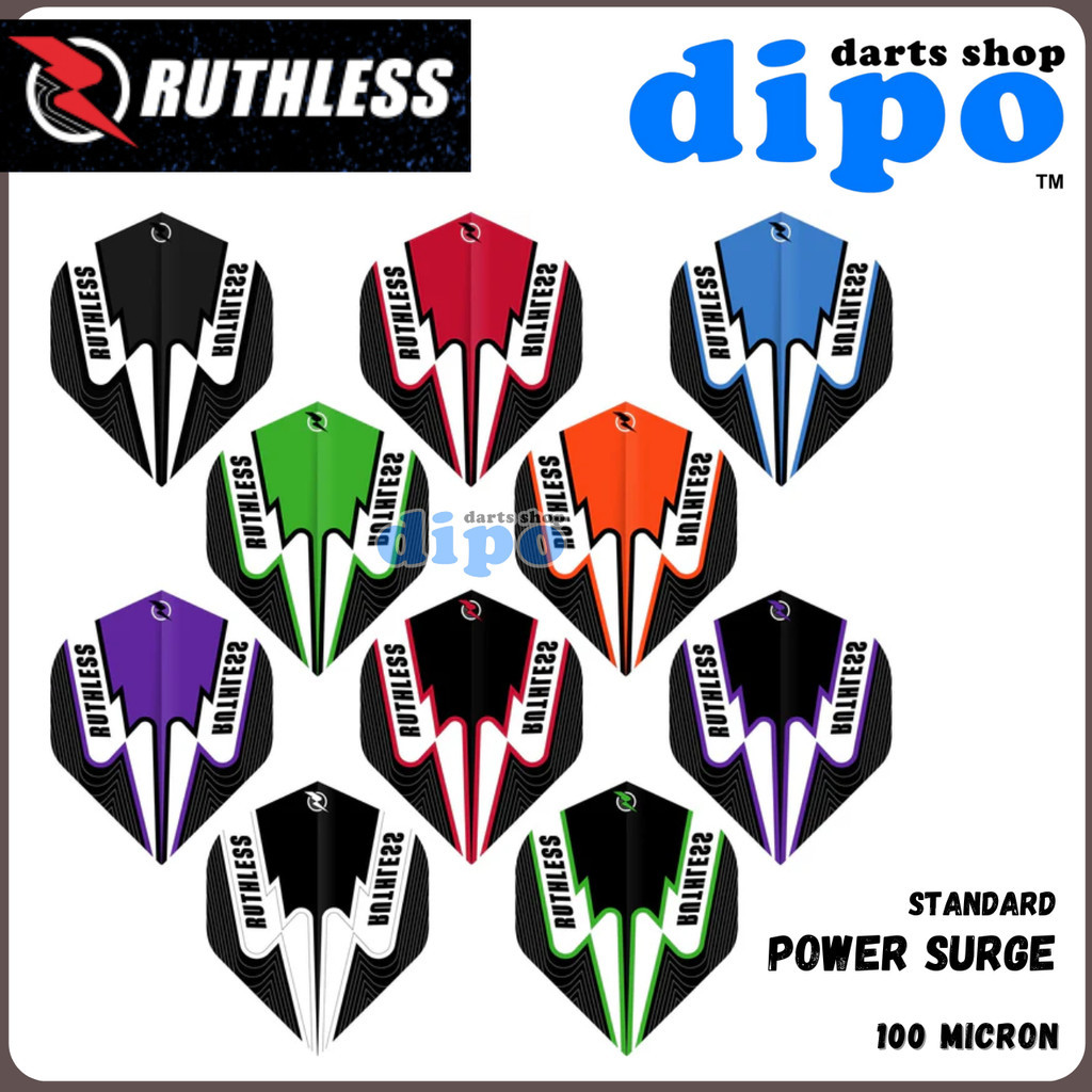 RUTHLESS Flight Power Surge 【 Standard 】- Ruthless Darts Flight ...