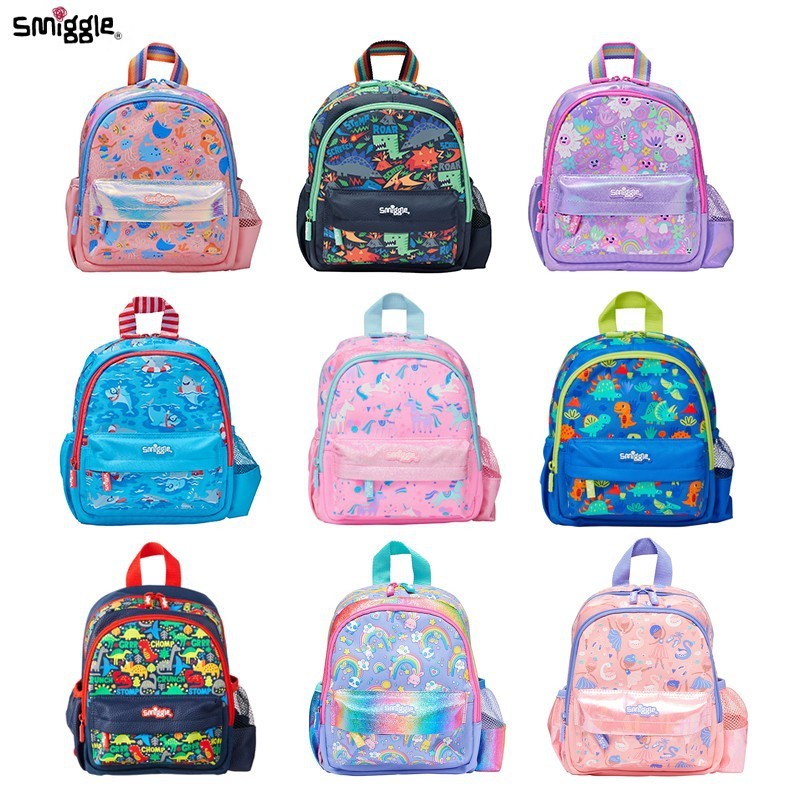 Beg galas Smiggle untuk Kanak-Kanak, Beg Bahu Berganda Tadika, Gaya ...