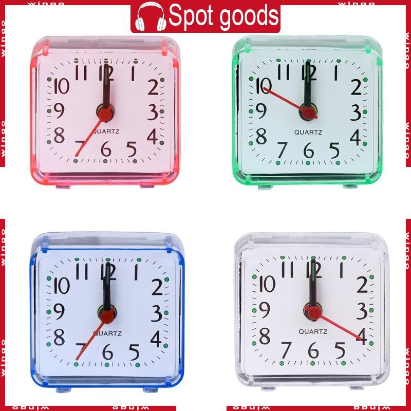 thumbnail image 2 of Square Digital Alarm Clock - Small Pointed Display For Kids, Students & Travel 2 of 11