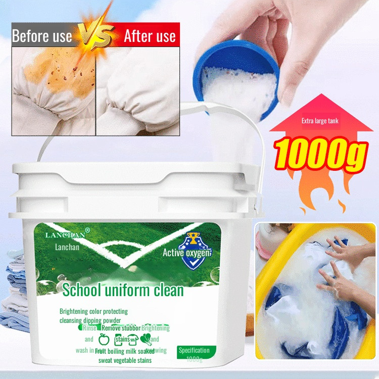 【Super Value Large Bucket】 School Uniform Cleaning Explosive Salt ...