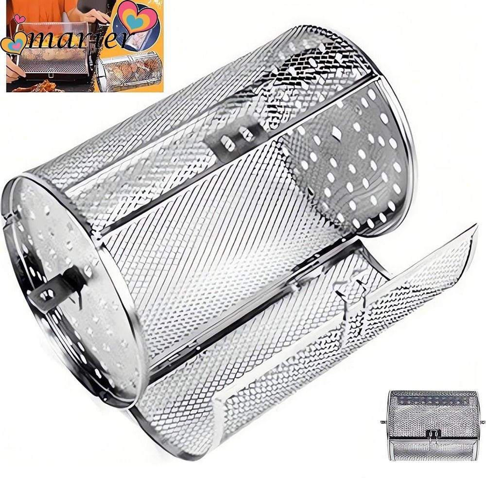 MARIER Rotating Grill, Stainless Steel Automatic Roasting Rack ...