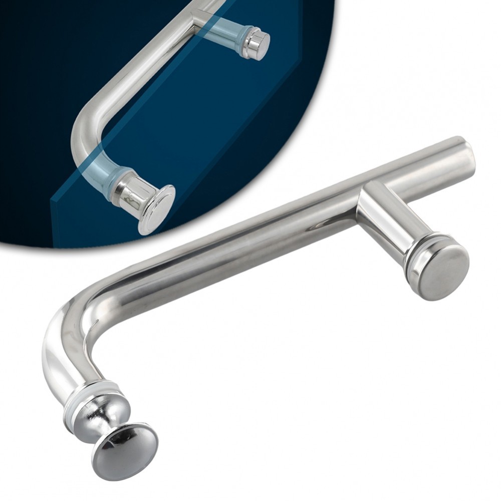 Bathroom Glass Sliding Door Handle Sturdy And Stylish Wear And Tear ...