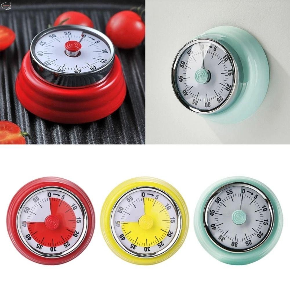 MXBEAUTY Mechanical Timer, 60-Minute with Loud Alarm Visual Timer ...