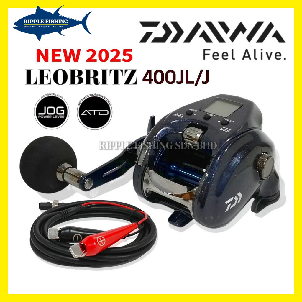 daiwa electric reels malaysia Tanacom S500J DAIWA ELECTRIC REEL SEABORG SB800MJ Powerful Megatwin (switchable between high/low gear English version LCD Magsealed ball Bearing Oversize SIC line guide Jog Power Lever Drag radiator Convenient 12 DAIWA 20' & 23' &