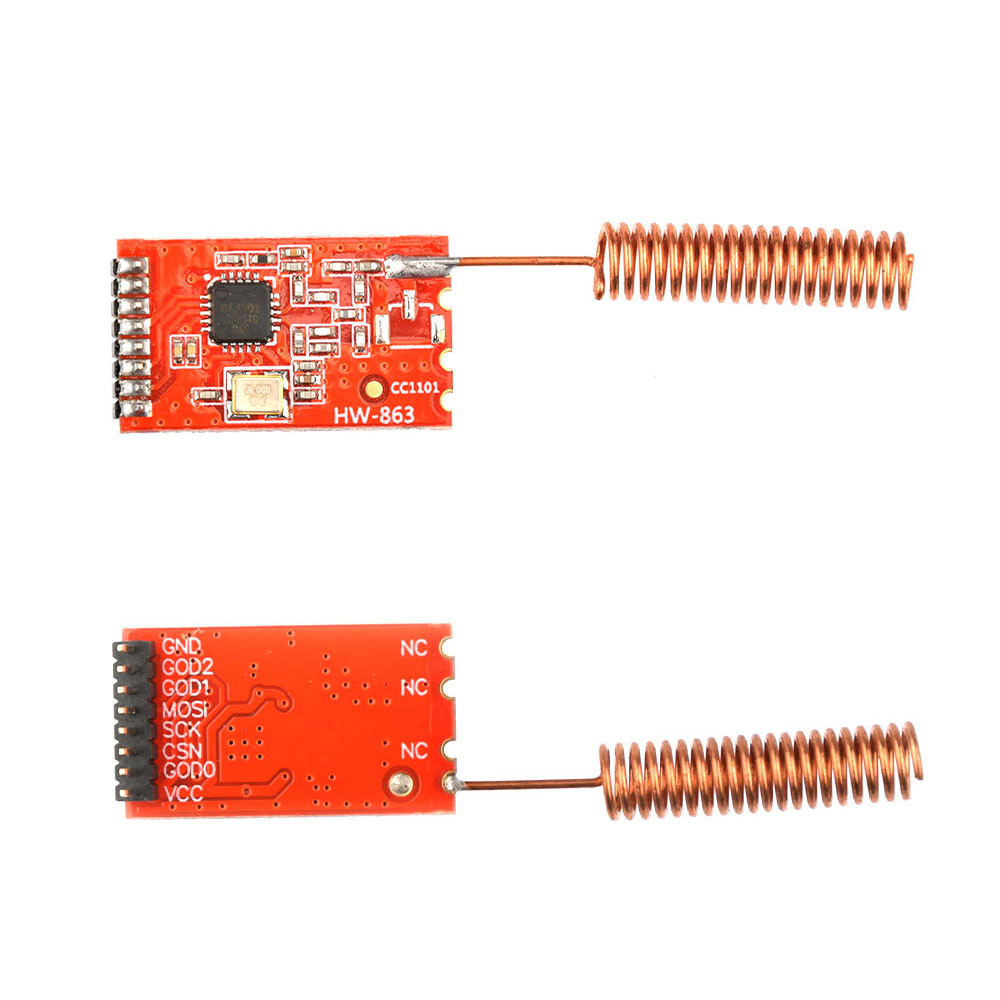 CC1101 Wireless Module 433MH]Z(Red) | Shopee Malaysia