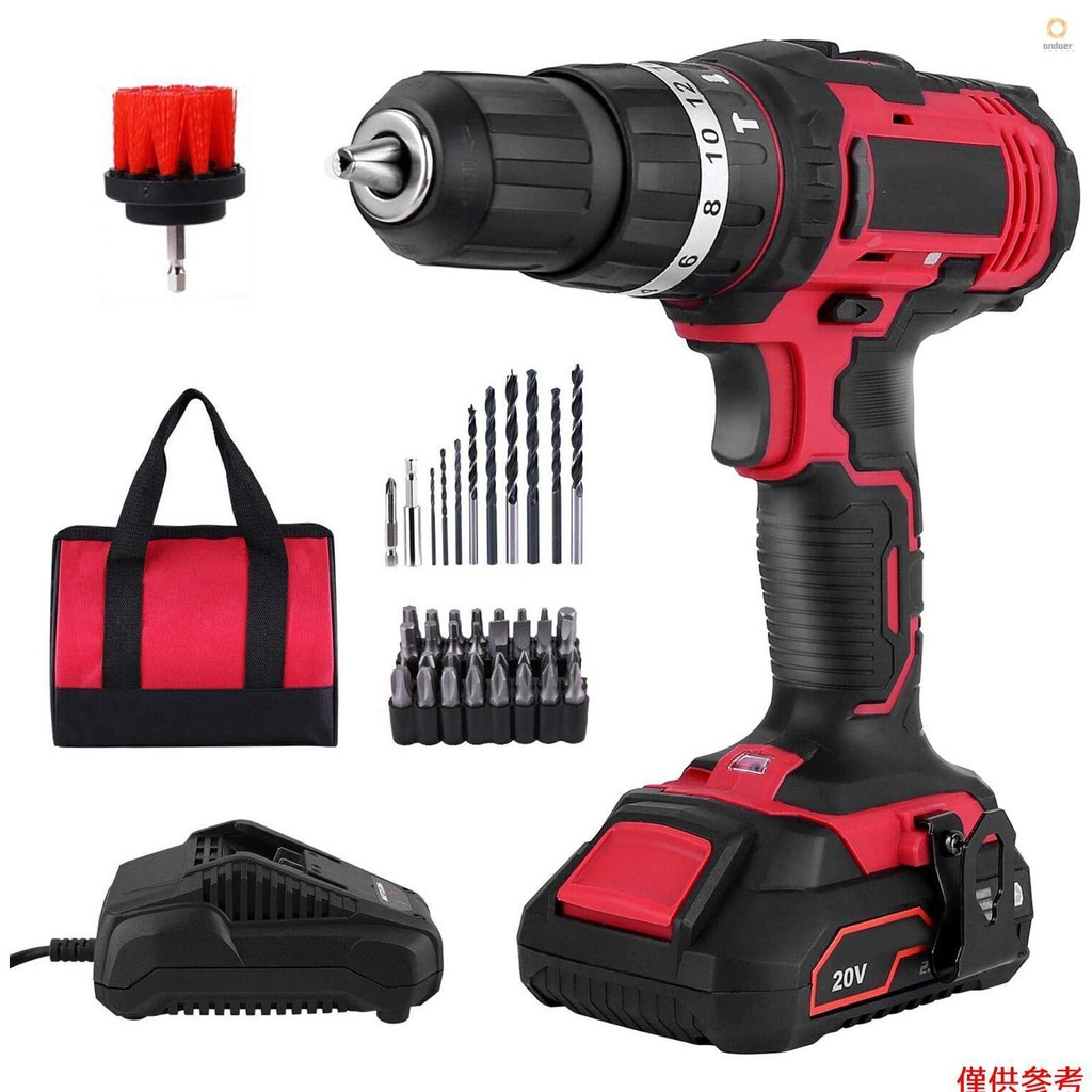 TITANCE X6 20V Brushless Impact Drill Driver Kit TITANCE X6 Cordless ...
