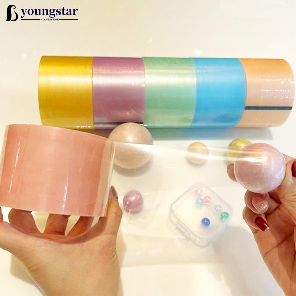 YOUNGSTAR 6 Rolls Of Adhesive Tapes Colored Tapes DIY Sticky Tapes ...
