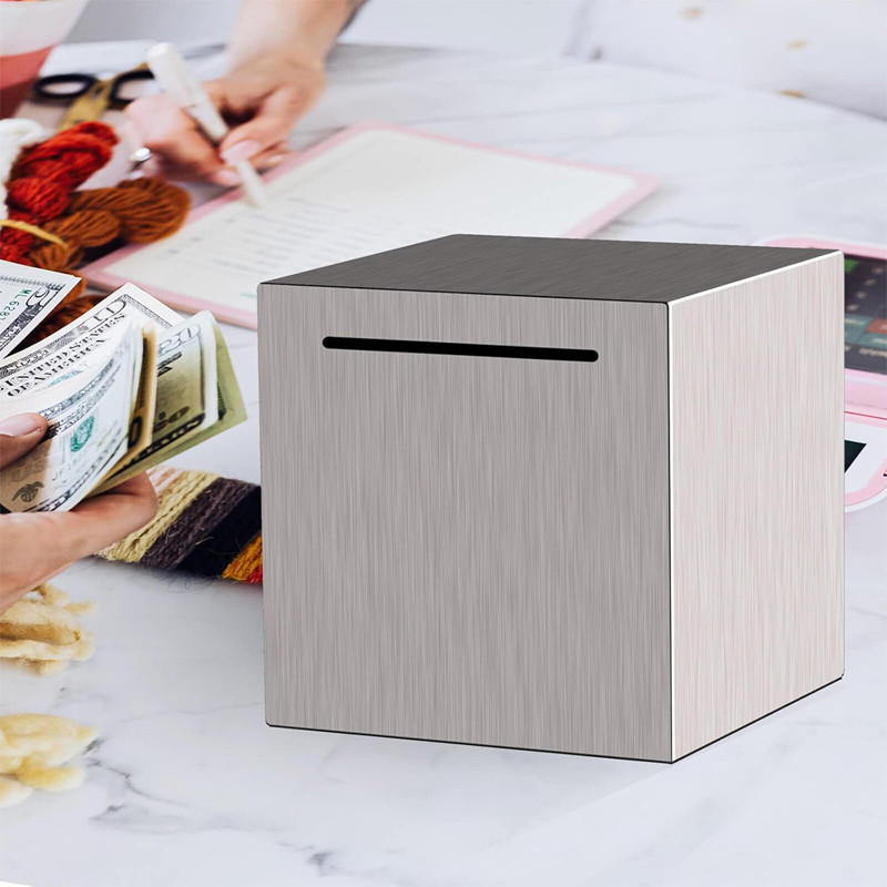 PATRON Small Safe Box With Key,mini Safe For Money,small Coin Safes For