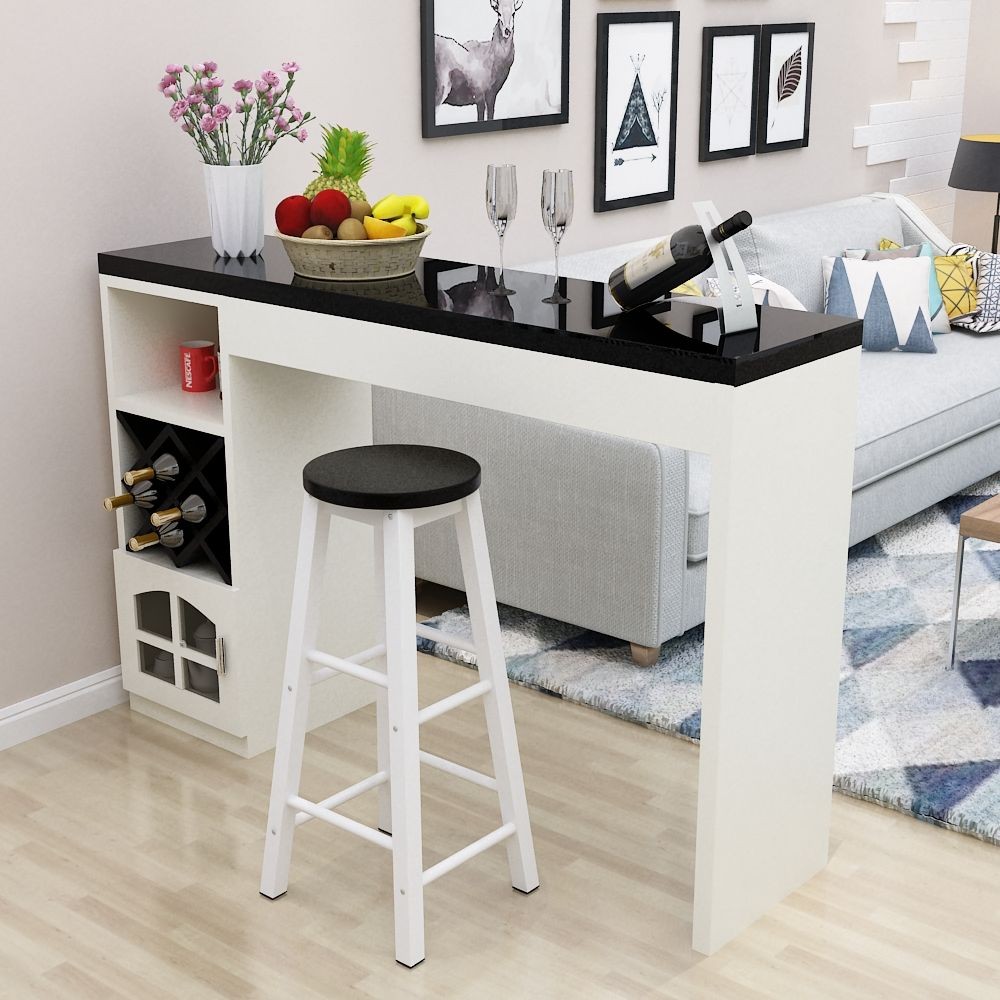 New bar table simple wall small bar storage cabinet wine cabinet living ...