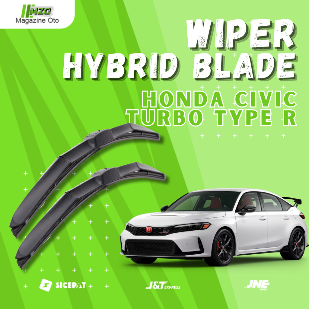 1 Set (2 PCS) Wiper - Honda Civic Turbo Type R - Hybrid Model 1 Set ...