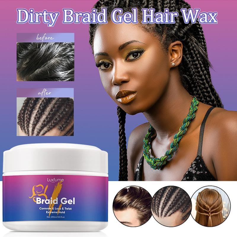 Braid Conditioning Gel 250ml Extra Hold Control Edge Braid Gel Styling ...