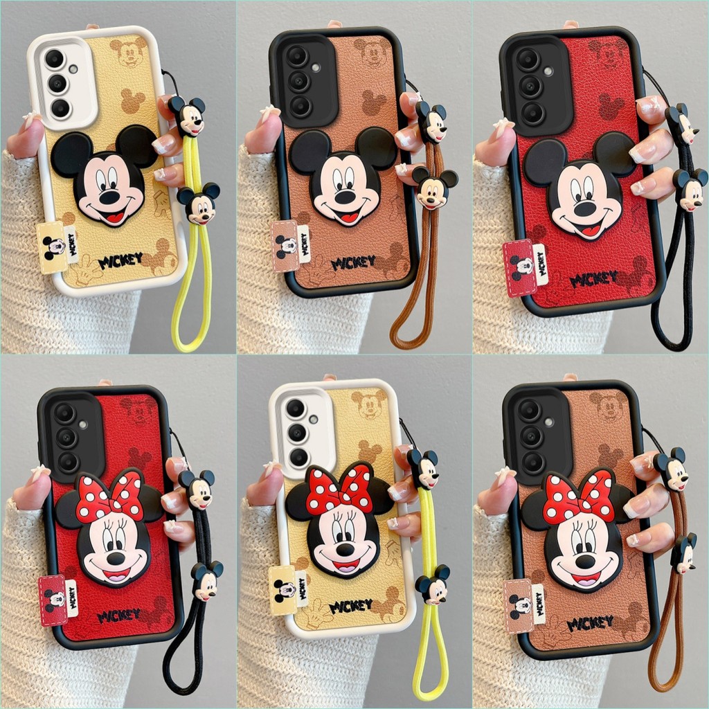 Casing SAMSUNG A56 A36 A16 comel Mickey silikon lembut phone casing ...