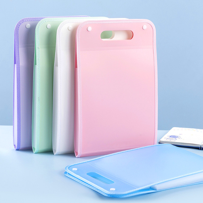 13 Layers Handheld Expanding Grid File Folder Organ Paper Storage Bag ...