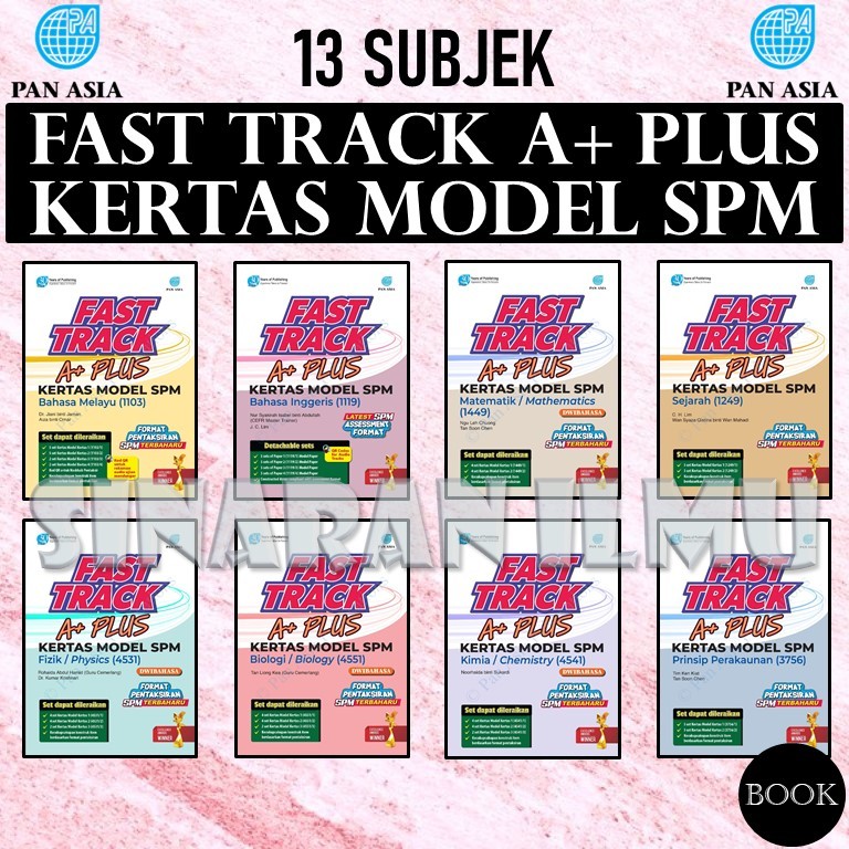 (SI)FAST TRACK A+ PLUS KERTAS MODEL SPM | FAST TRACK KERTAS MODEL SPM ...