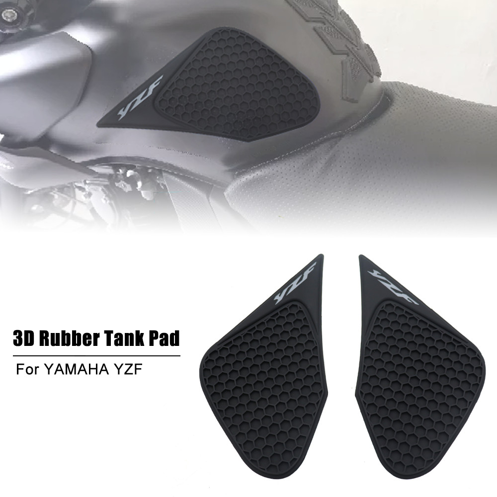 For Yamaha YZF R3 R15 R25 Motorcycle YZFR3 Side Fuel Tank Pad Tank Pads ...