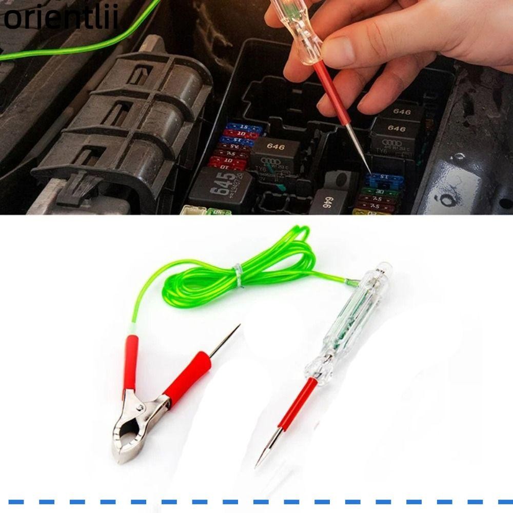 ORIENTLIIY Electric Testing Pen, Digital Display 6V 12V 24V Car Test ...