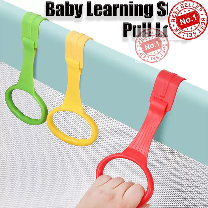 1 Pair Pull Ring Learning Standing Hanging Ring For Infant Toddler