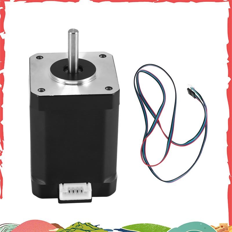3D Printer CNC Motor Kit 3PCS Nema 17 Stepper Motor 92 Oz.in Bipolar 2 ...