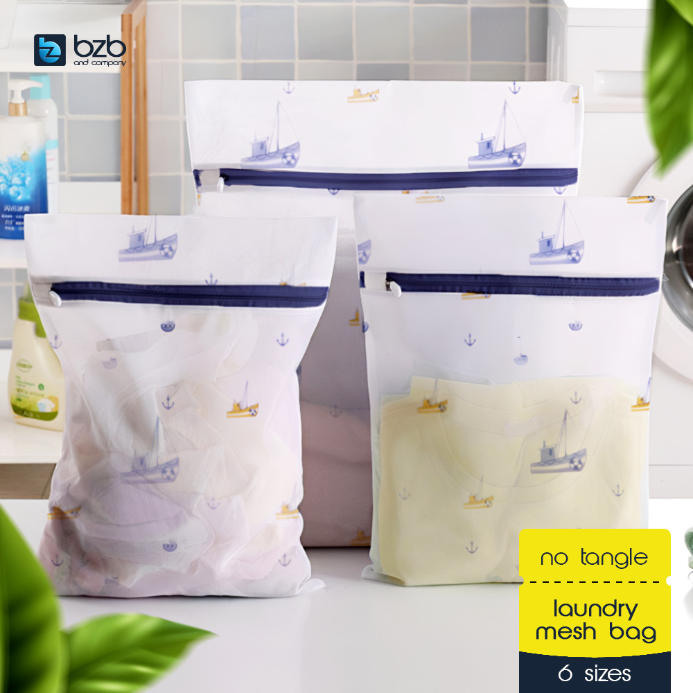Fine Mesh Laundry Protection Bags Clothes Bra Underwear Wash Pouch 洗衣袋 ...
