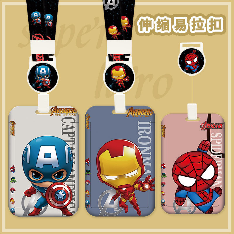 Cartoon Cartoon Anime Card Holder School Badge Card Student Pick-up ...