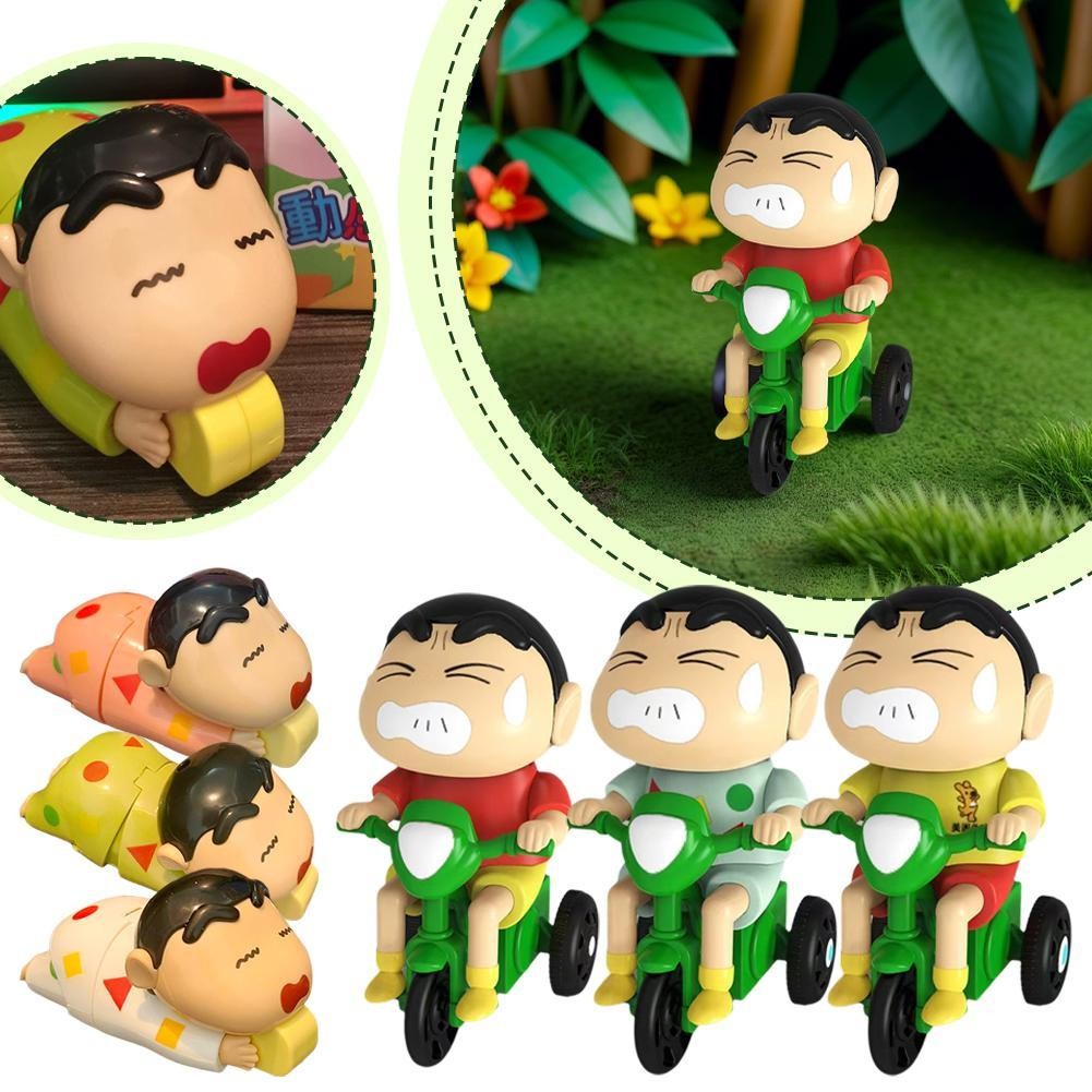 Crayon Shin-chan Anime Wind-up Doll Toy Desktop Decoration Kawaii ...