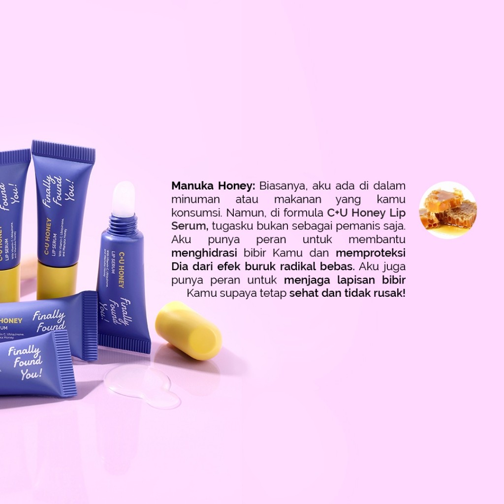 c u honey lip serum Finally Found You! C+U Lip Serum for Moisturizing and Brightening Lips 5ml