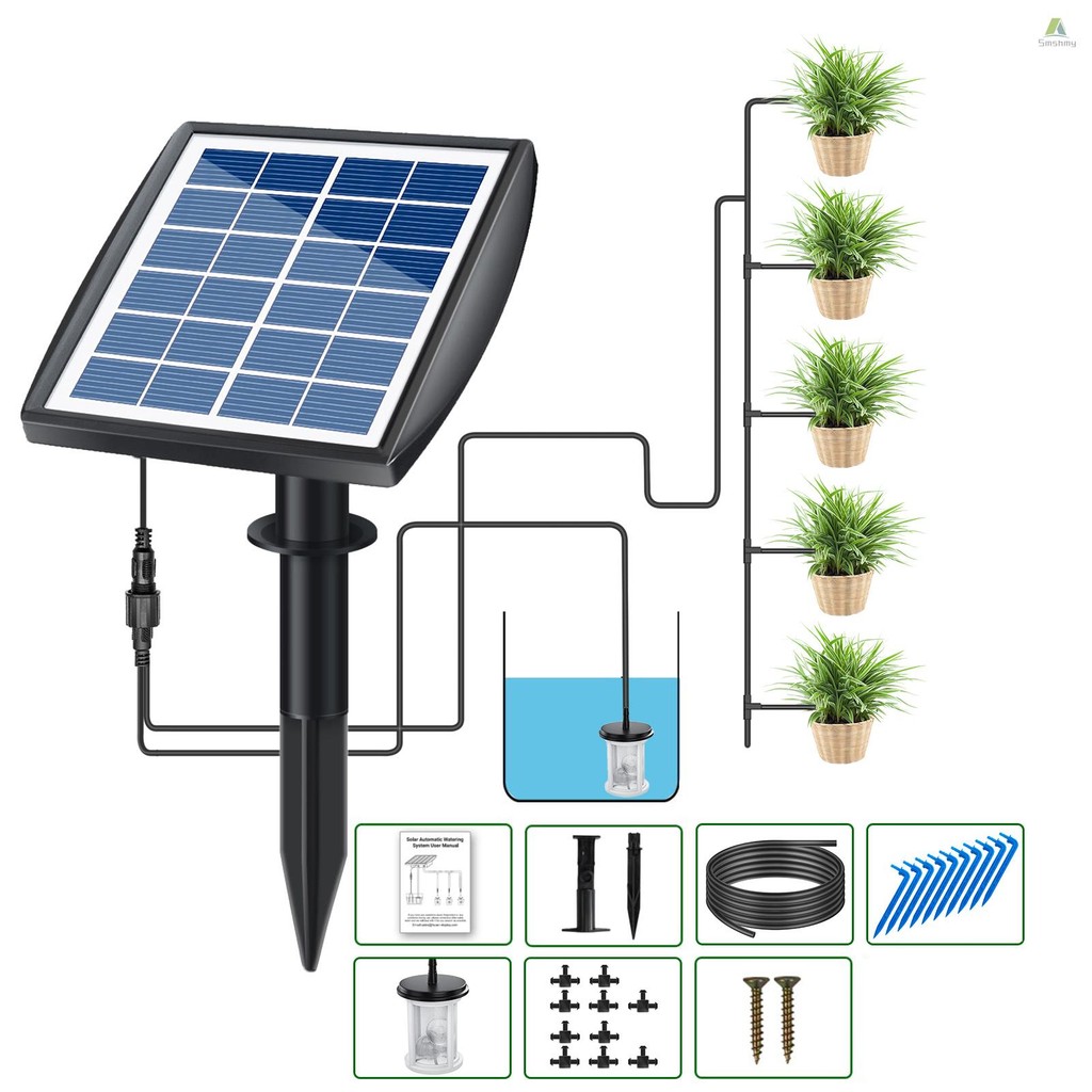 【Local】 Irrigation System Solar Irrigation Solar Auto Watering System ...