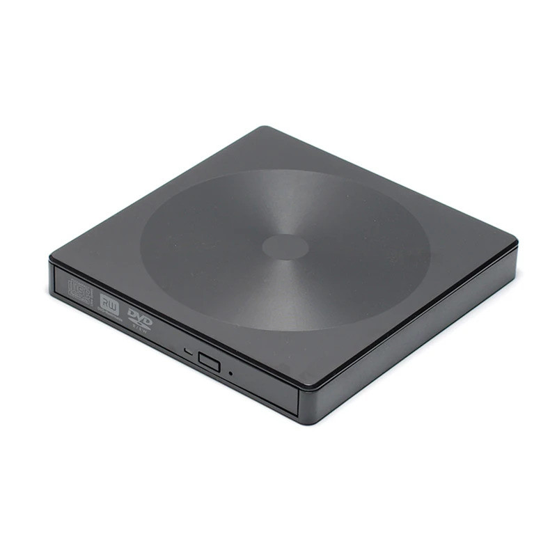 Plastic Optical Drive Enclosure Case USB3.0 Type-C DVD CD-ROM Player ...
