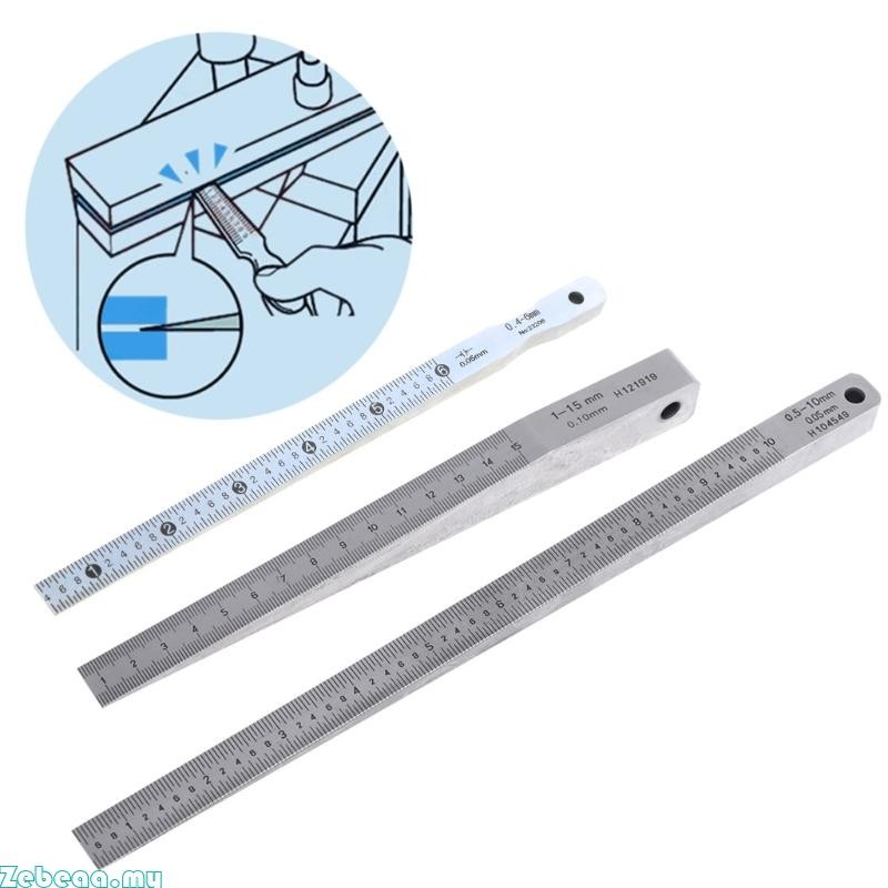 Zebeaa Convenient Welding Wedge Feeler Gauge 1-15mm 0 5-10mm 0 4-6mm ...