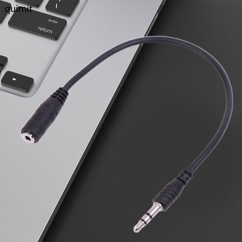 QUIM Gold Plated 2 5mm Female to 1 8 inch 3 5mm Male Stereo Jack ...