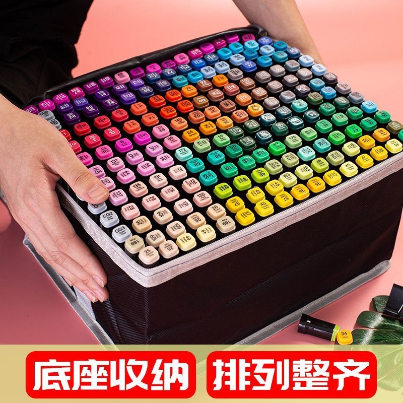 Touch Genuine Marker 48 Colors 80 Colors Double-Headed Color Pen Marker ...