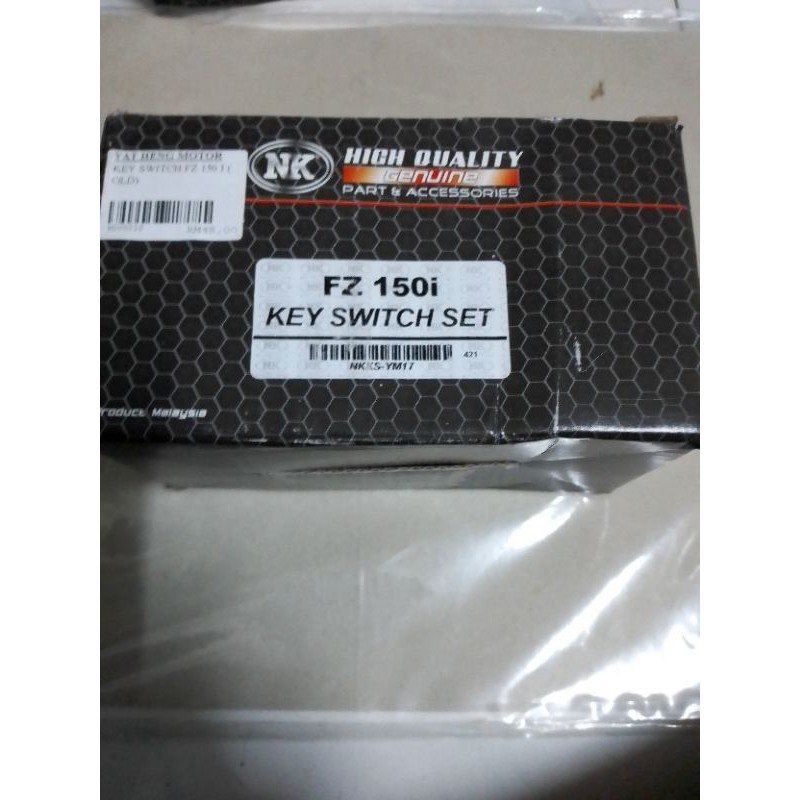 KEY SWITCH SET FZ 150 i (NK) | Shopee Malaysia