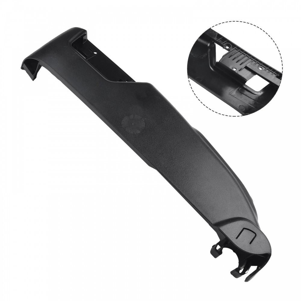 GM Genuine Driver Side Power Seat Side Trim Cover For 2014-2019 Silverado/Sierra - Black Plastic - 84233195