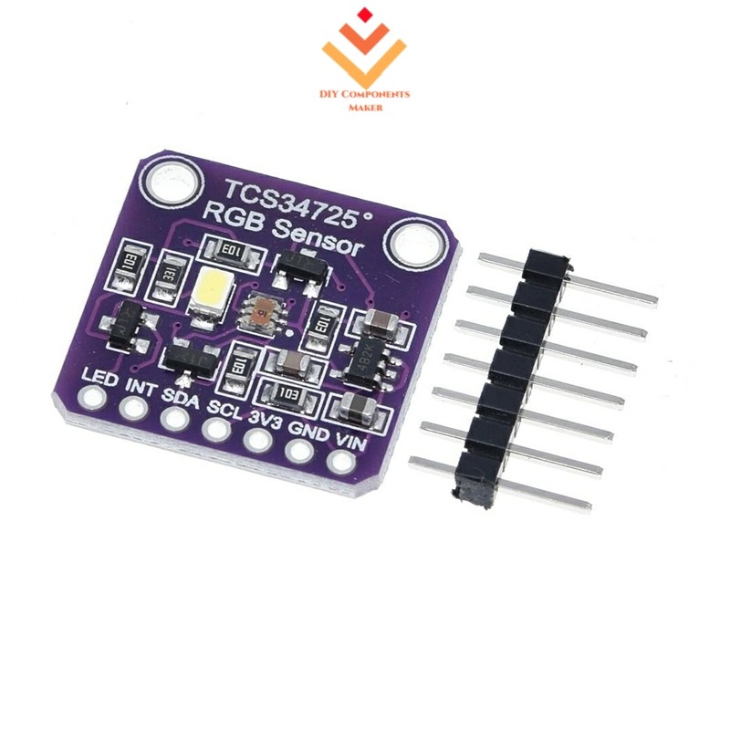 TCS34725 RGB Light Color Sensor Recognition Module for Arduino | Shopee ...