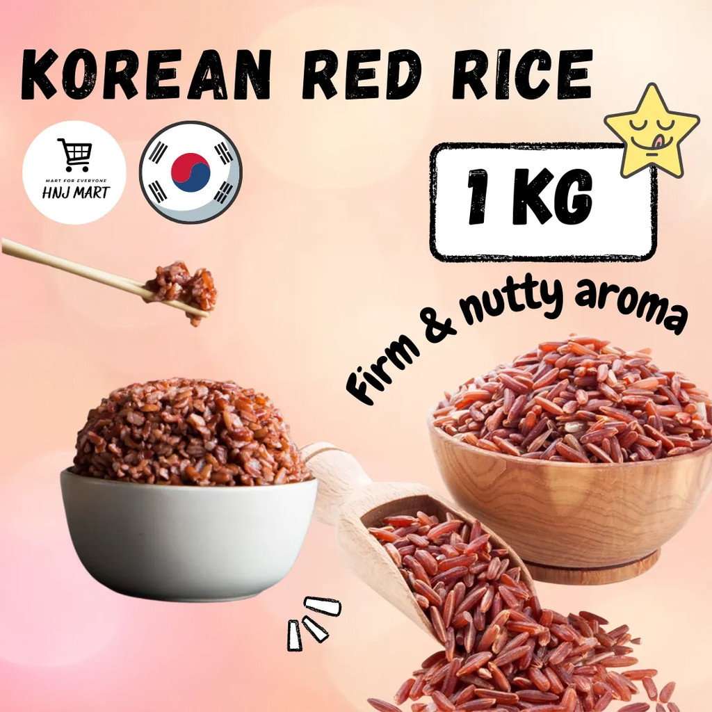 Korean Red Rice 1kg HONG MI | Shopee Malaysia