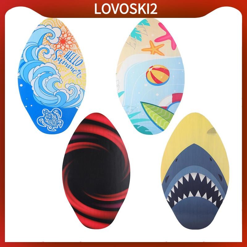 Beach Sand Board UGPLM 35 Inch Wooden Skimboard - High Gloss Coating For Teens & Adults 35 Inch Skimboard
