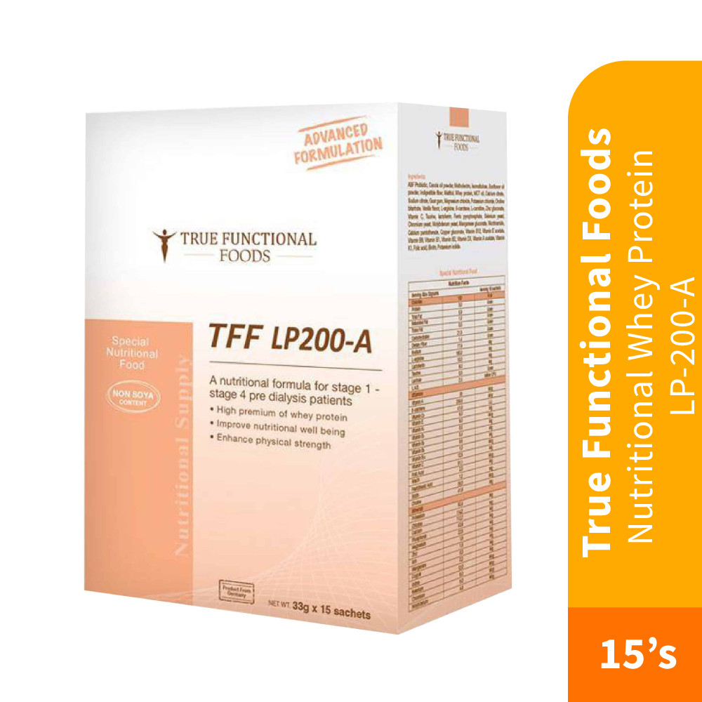 True Functional Foods Nutritional Whey Protein LP200-A 15's for Stage 1 ...