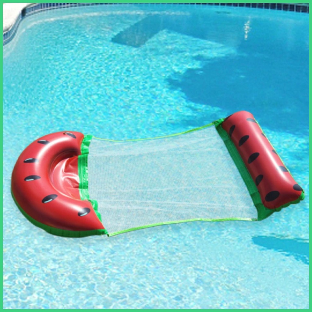 Hammock Float Swimming Pool Floats Inflatable Rafts for Adults Lounge ...