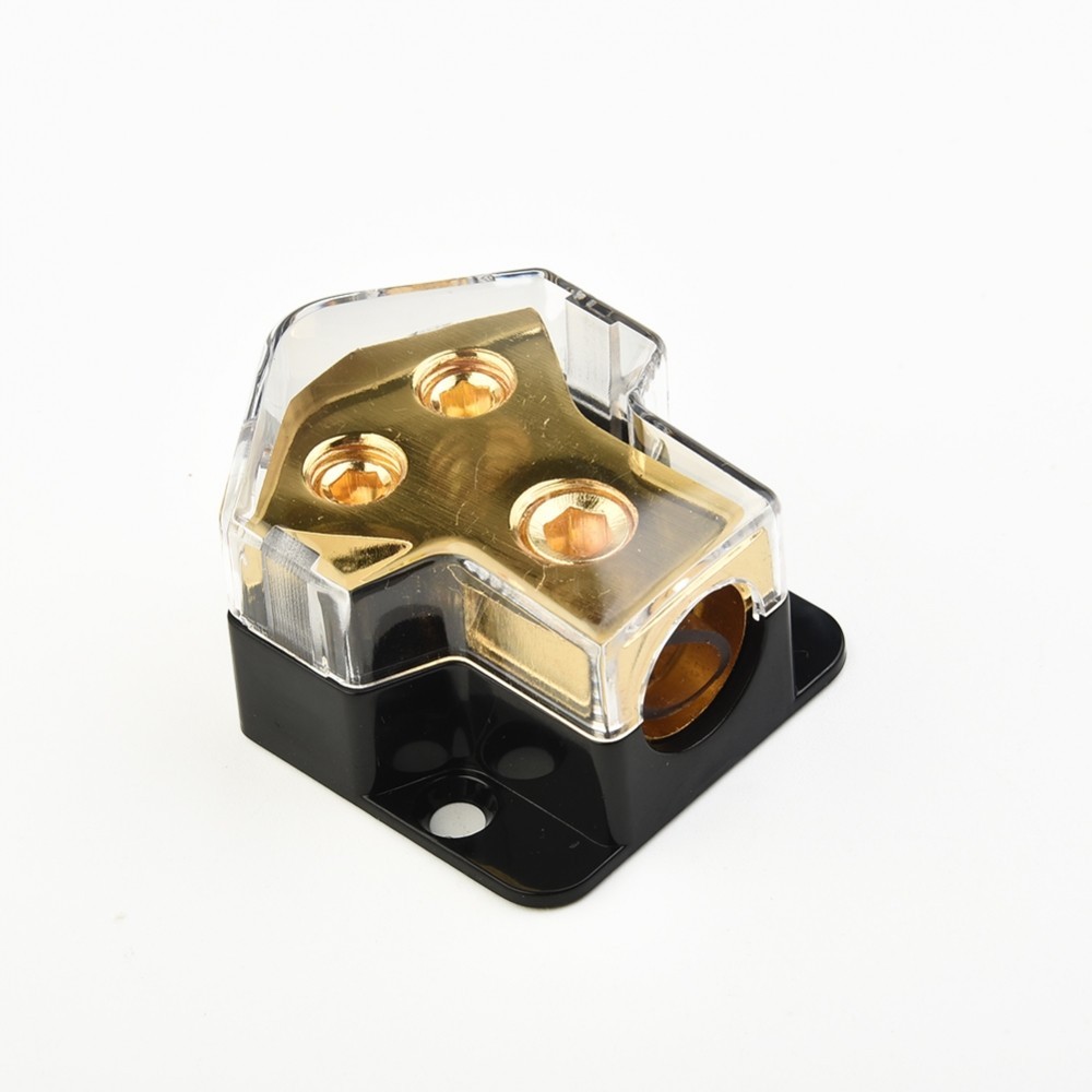Car Power Distributor Block 1PC 2 Way 1/0 AWG Distribution Block ...