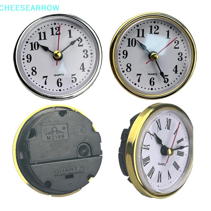 CheeseArrow Classic Clock Craft Quartz Movement Dia.65mm Round Clocks ...