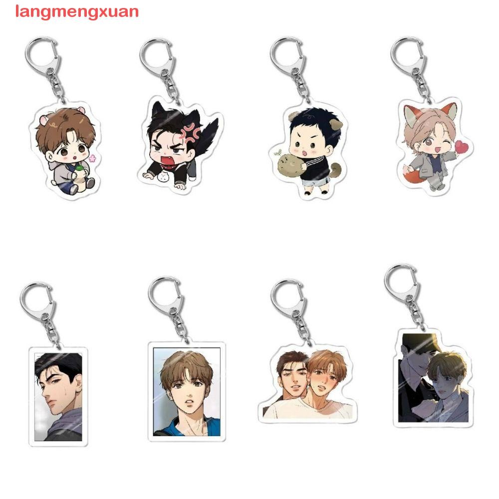 LANGMENGXUAN BL Manwha Jinx Keychain, Acrylic Manwha Jinx Jinx Joo ...