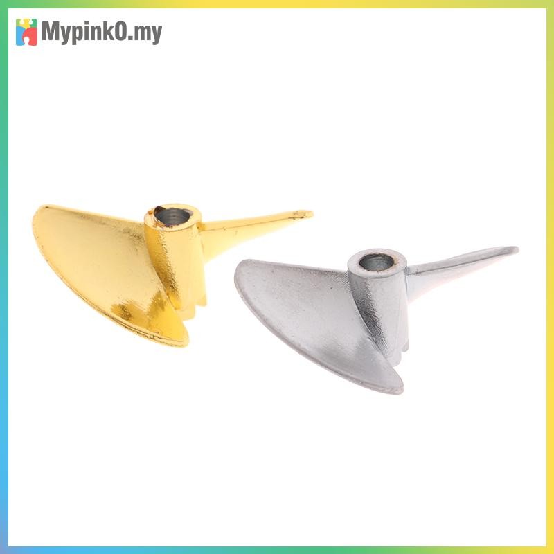 BROLEO Elica, Leggera, Facile da Installare, in Lega di Alluminio, Grande Spinta con 1 Pezzo per FeiLun FT016 FT007 FT012 FT009 FT011 FT010 FT016 per UDI RC Boat (Argento S