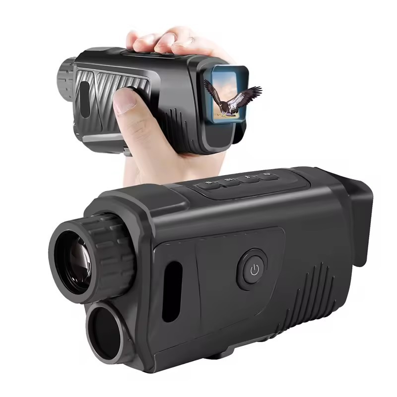 Infrared Night Vision Monocular 7X Digital Zoom 1.54inch Screen Night ...
