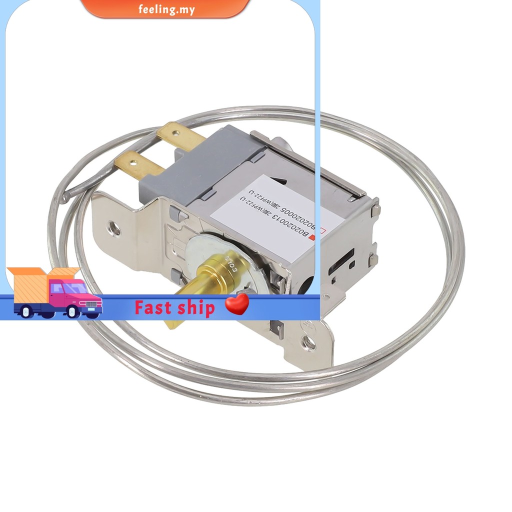 WPF22-L 2Pin Refrigerator Thermostat Mechanical Temperature Control ...