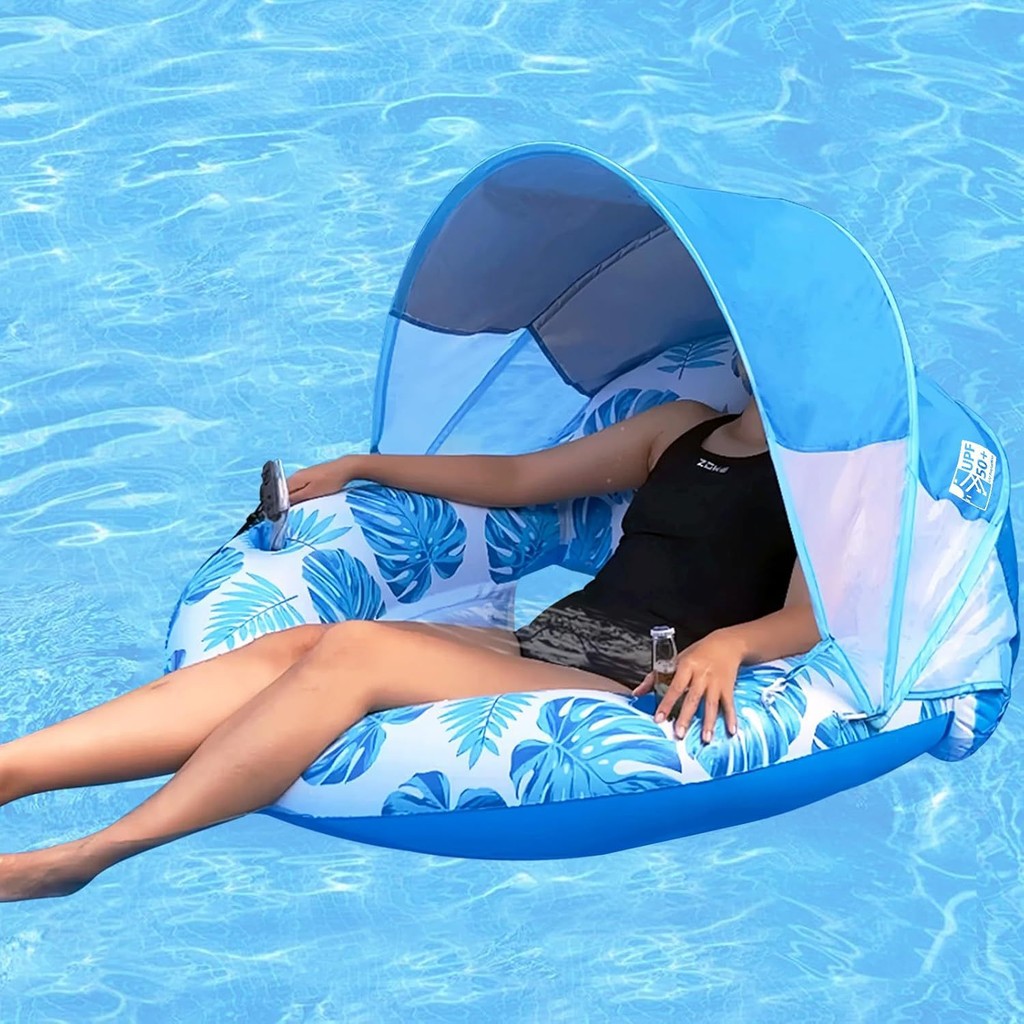 Sunshade Tent Summer Swimming Pool PVC Inflatable Sunscreen Water ...