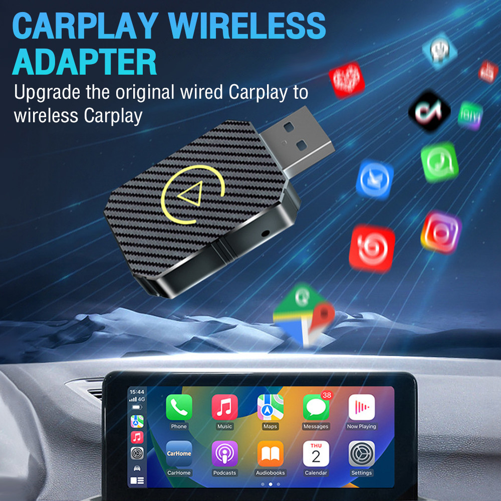 carplay box wired to wireless intelligent car interconnection box car ...