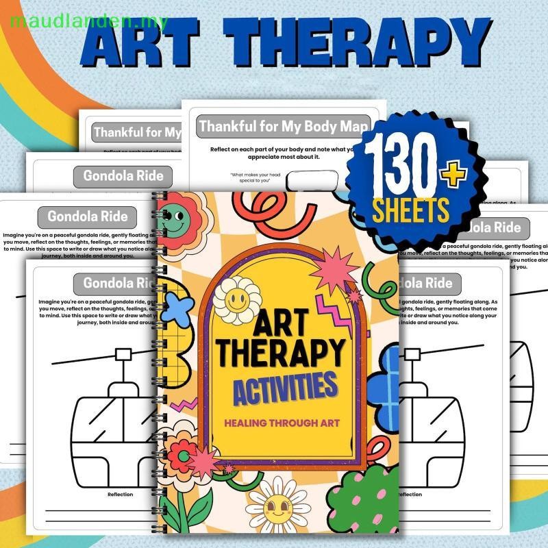 maudlanden Art Therapy Worksheets For Mental Health School Therapy ...