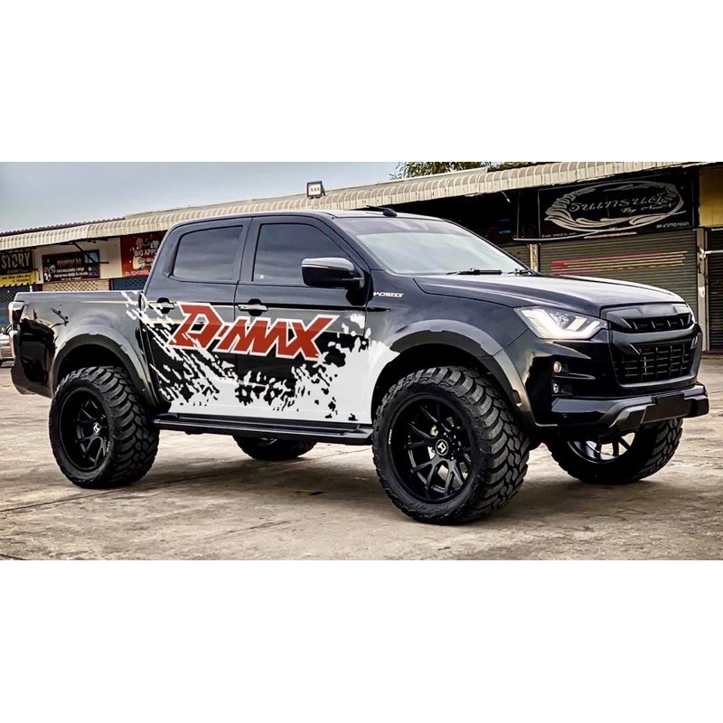 (Ready Stock ) S641# Isuzu Dmax Car Body Side Vinyl Decal Sticker ...