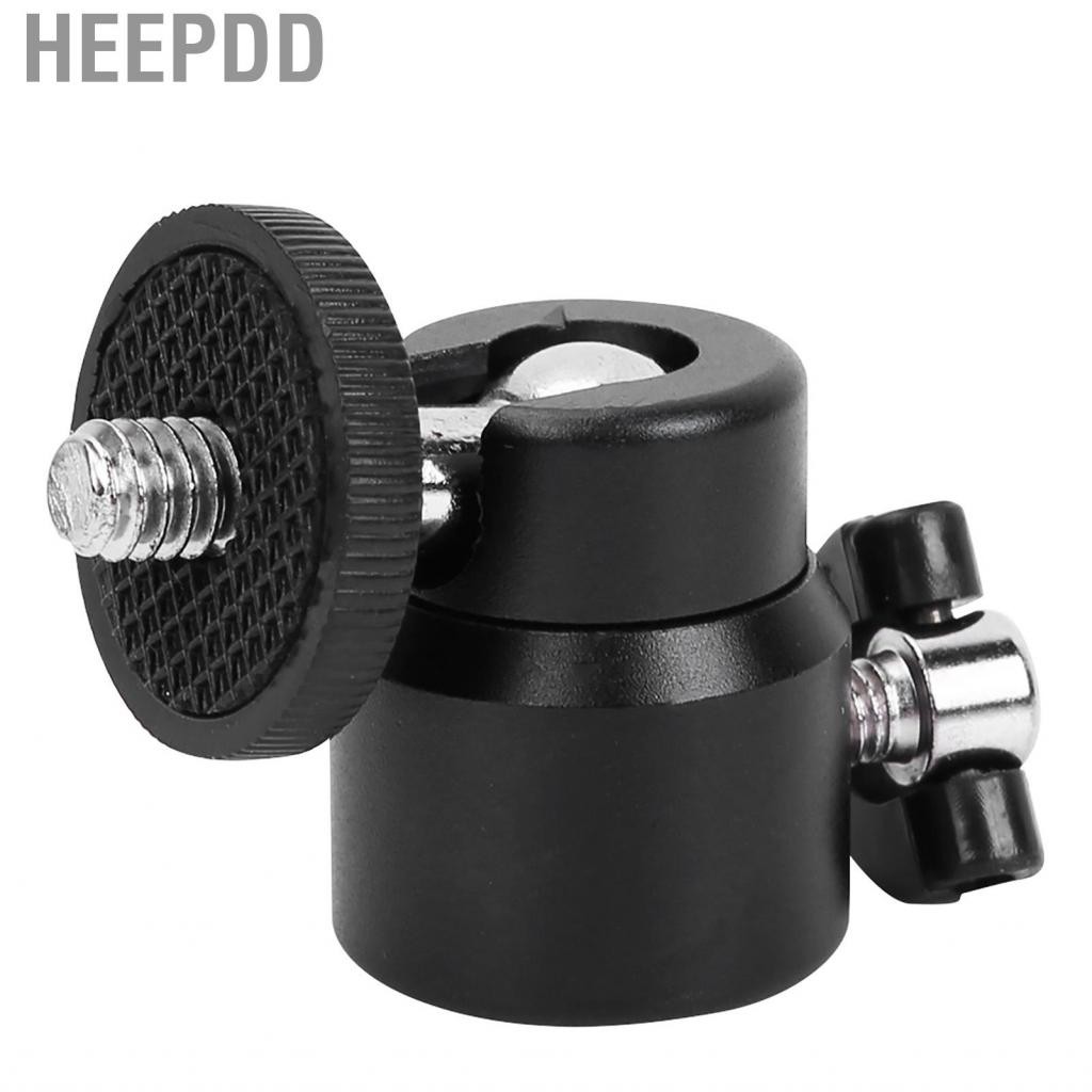 HEEPDD Mini Ballhead 360°Rotation Ball Head 1/4 Screw Mount Stand with ...