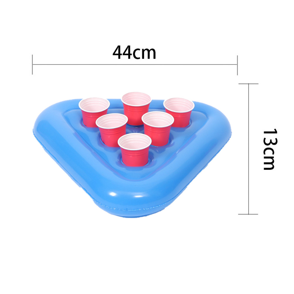 Bv Throwing Toss Game Inflatable Beer Pong Triangle Cap Outdoor Lawn ...
